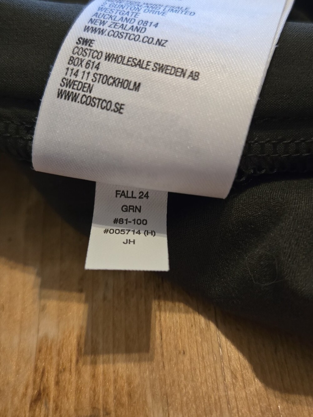 Kirkland Signature Womens Dark Green Pull On Pants Large - Picture 5 of 7